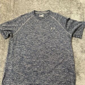 Under Armour Blue and gray short sleeve tee